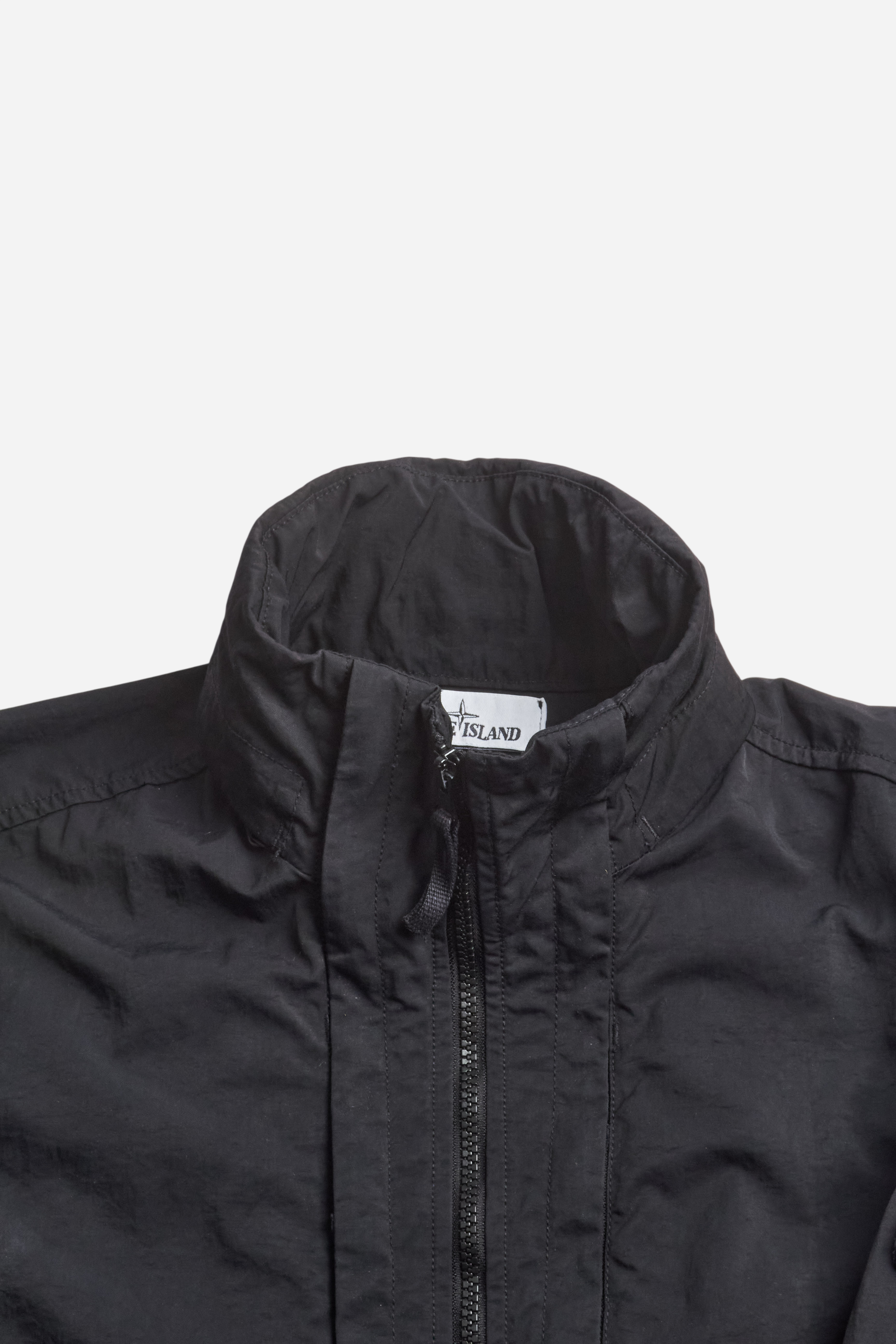 Stone Island Black Nylon Jacket