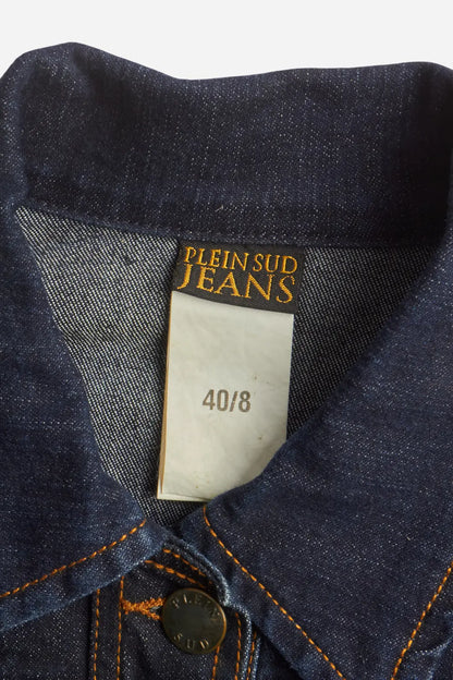 Plein Sud Indigo Denim Jacket