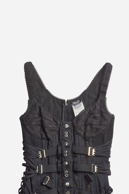 Dolce & Gabbana 2003 Bodycon Bustier Dress