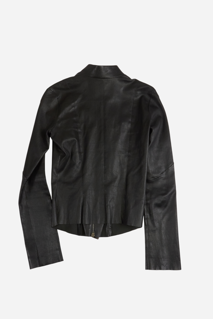 Jitrois Black Leather Jacket