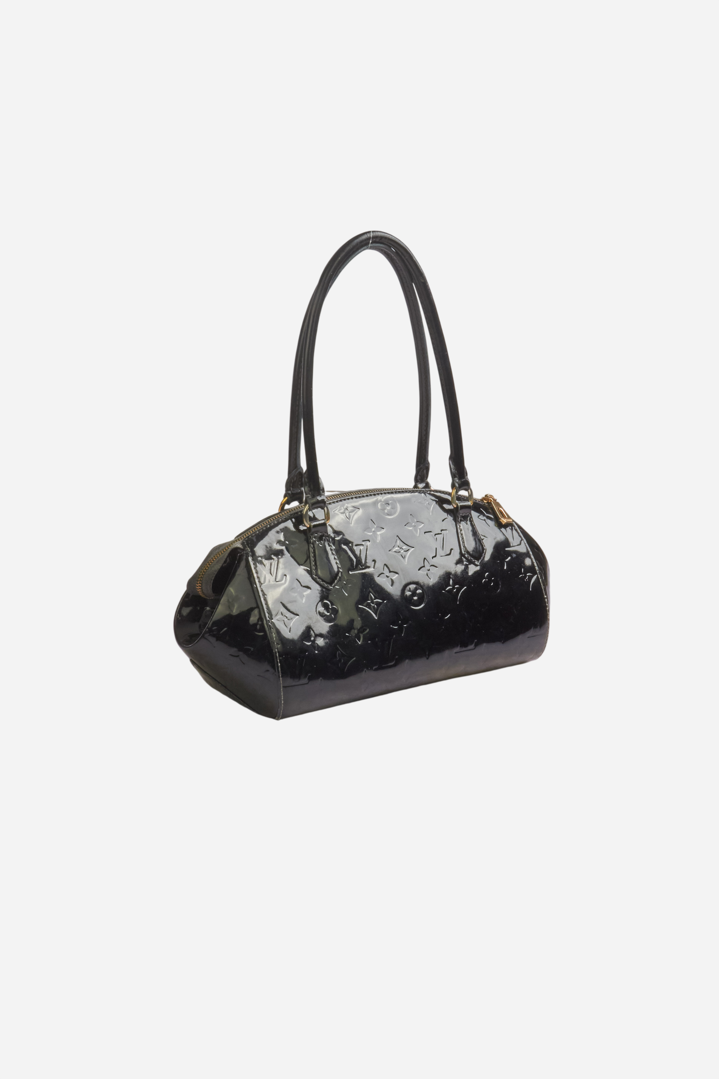 Louis Vuitton Black Vernis Leather Bag