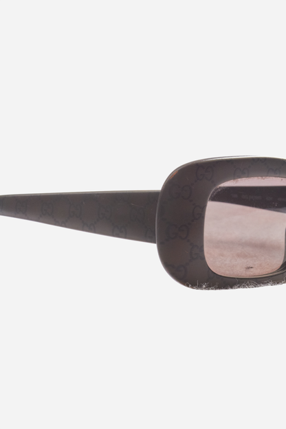Gucci GG2439 Grey Monogram Sunglasses