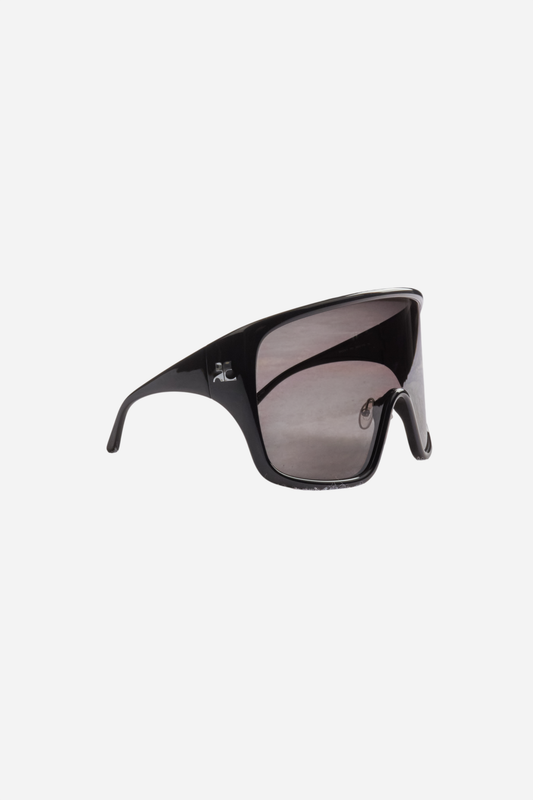 Courrèges Black Shock 1 Sunglasses