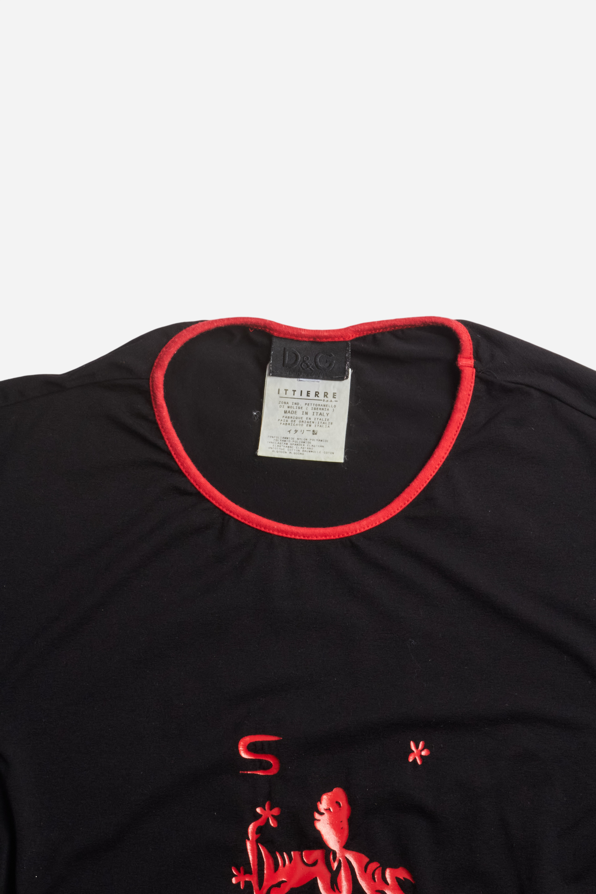 Dolce & Gabbana Black Wizard Tee