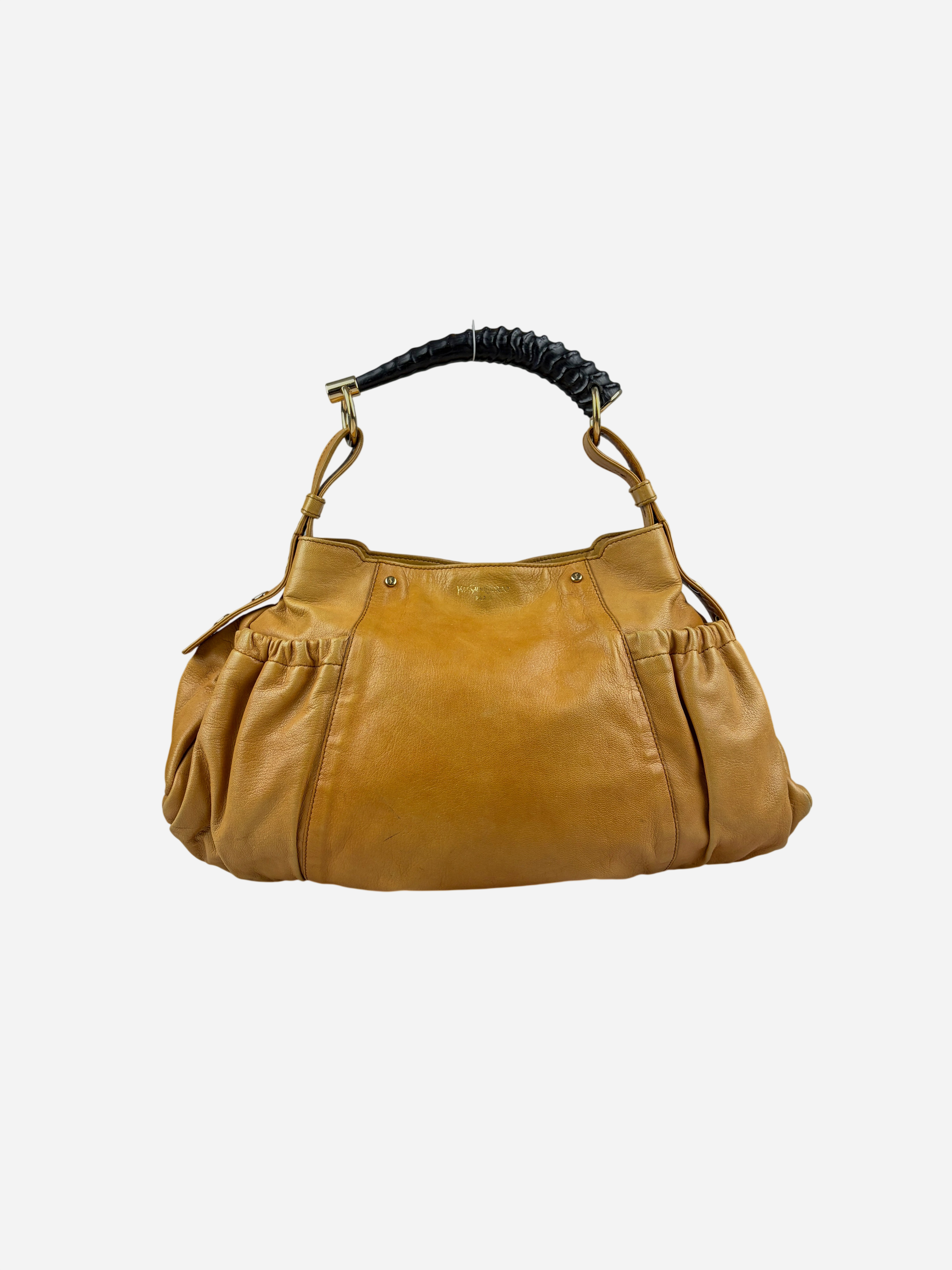Yves Saint Laurent Yellow Leather Mala Mala Mombasa