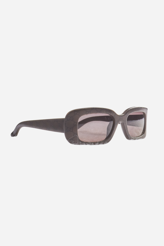 Gucci GG2439 Grey Monogram Sunglasses
