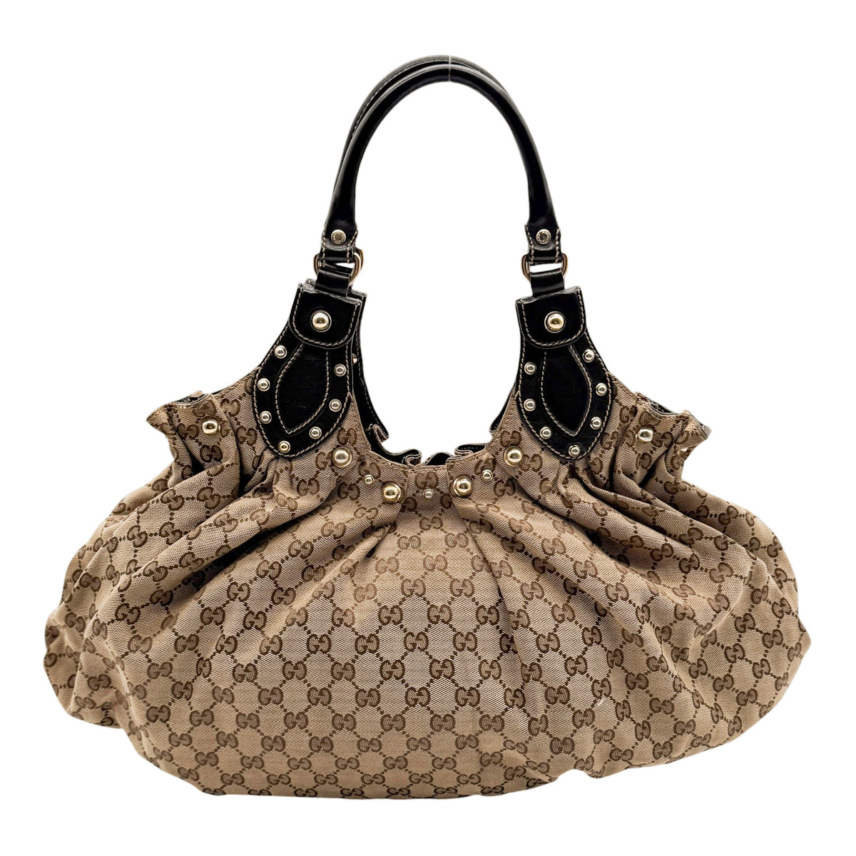 Gucci Brown Monogram Pelham bag
