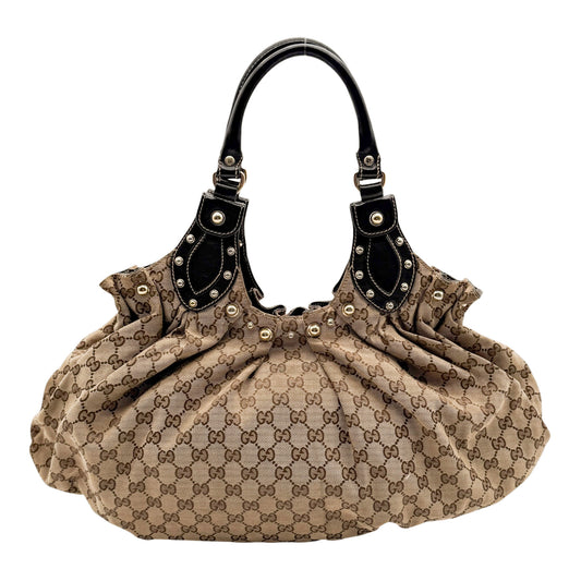 Gucci Brown Monogram Pelham bag