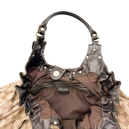 Gucci Brown Monogram Pelham bag
