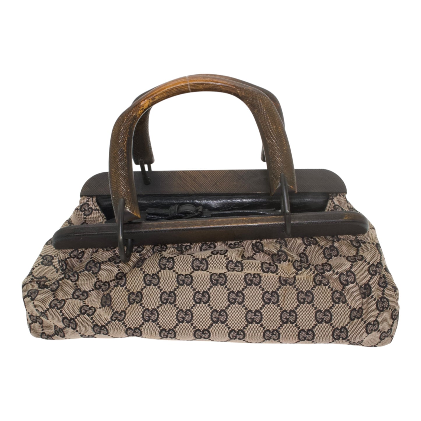Gucci Top Handle Monogram Handbag