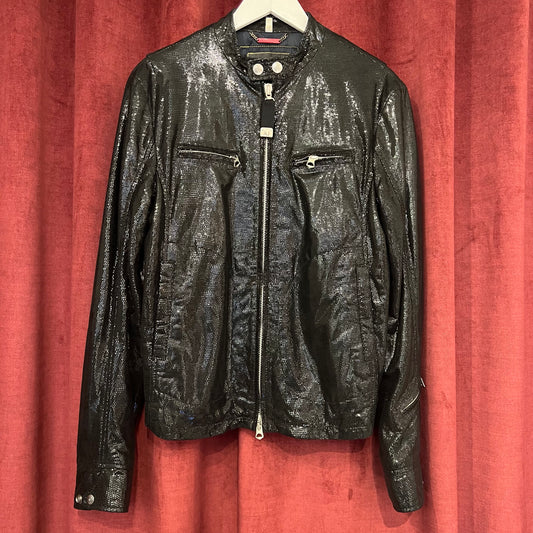 Armani 30 year anniversary leather jacket