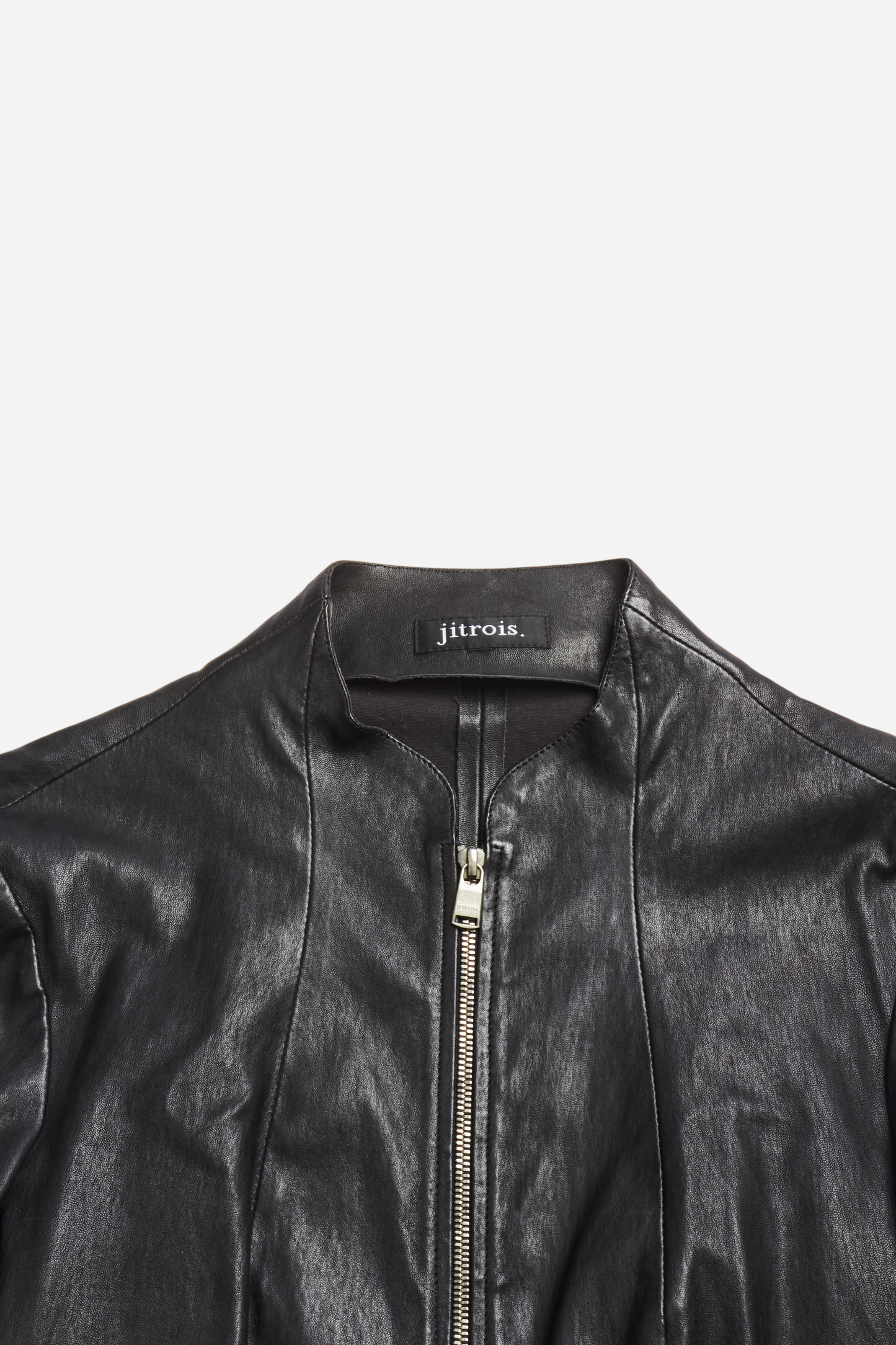 Jitrois Black Leather Jacket