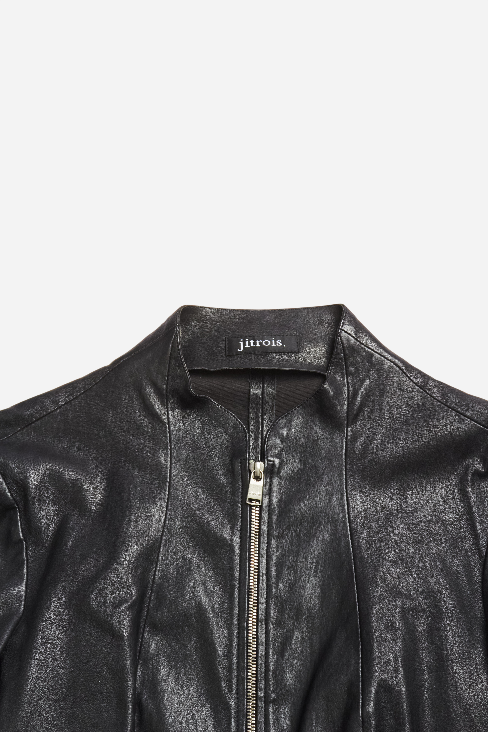 Jitrois Black Leather Jacket
