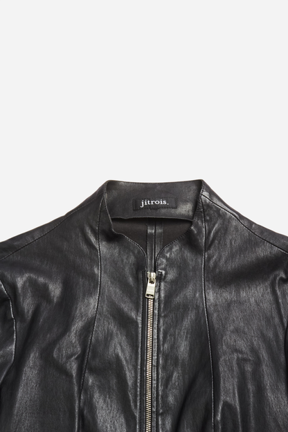 Jitrois Black Leather Jacket