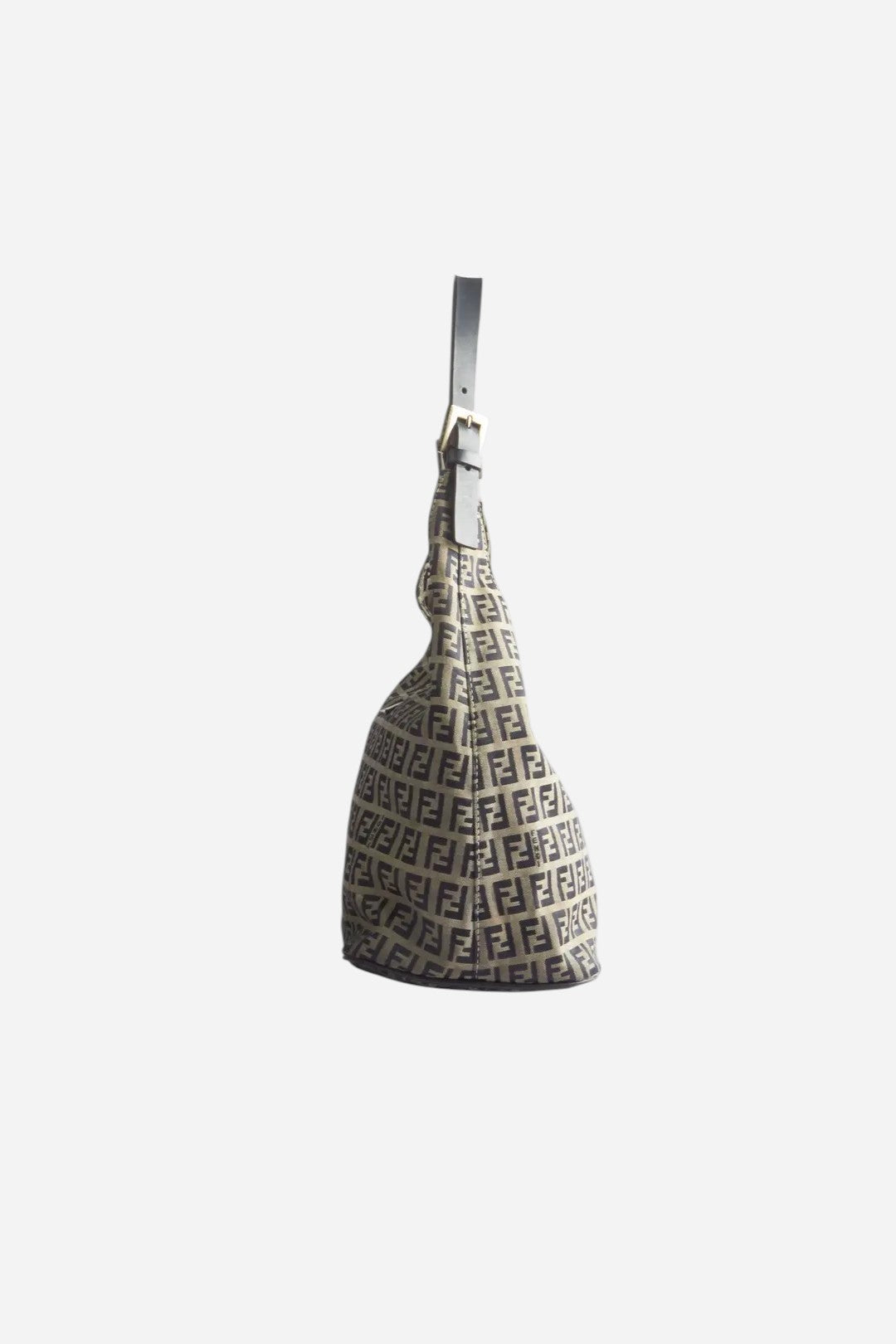 Fendi Navy Monogram Bucket Bag