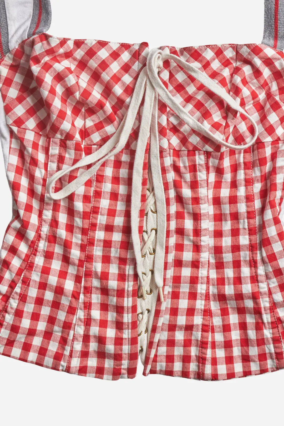 Dolce & Gabbana Red Plaid Top