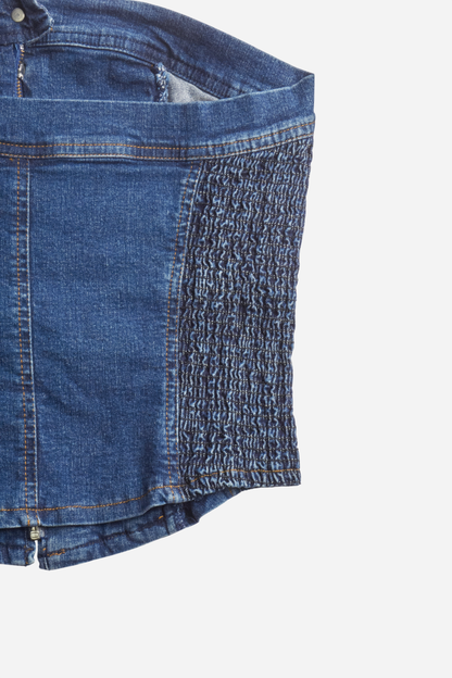 Plein Sud Denim Corset