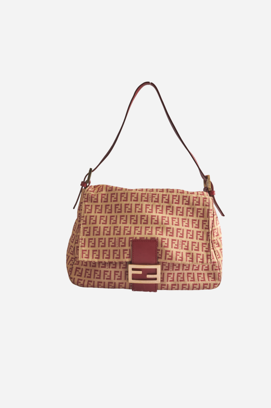 Fendi Red Monogram Big Mamma Bag
