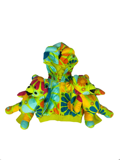 AW/12 Psychedelic Bears Hoodie