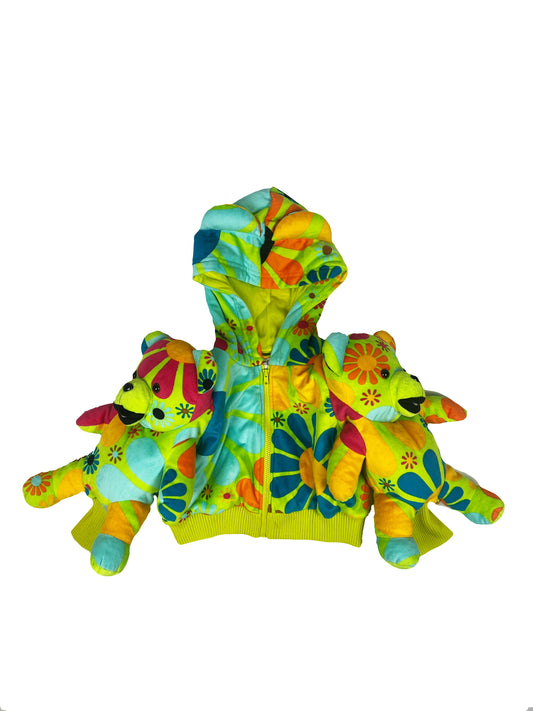 AW/12 Psychedelic Bears Hoodie