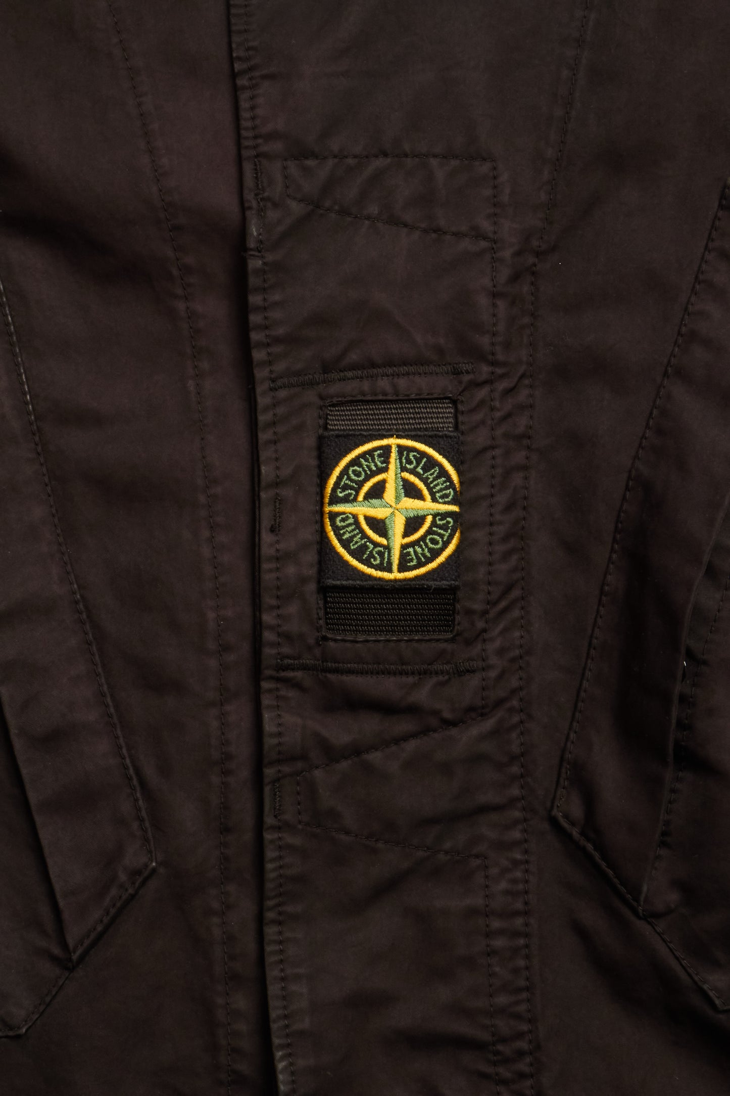 Stone Island Black Chest Logo Jacket