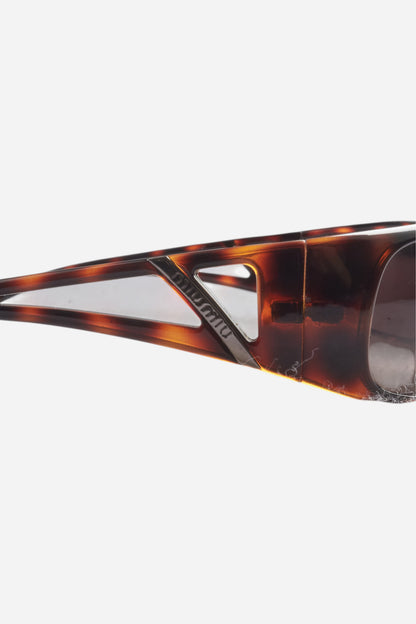 Miu Miu Brown Tortoise Sunglasses