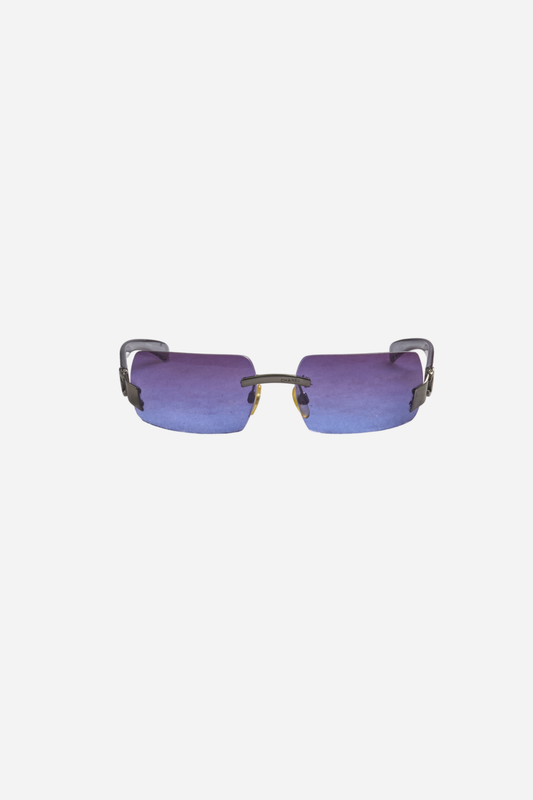 Chanel Purple Tinted Sunglasses