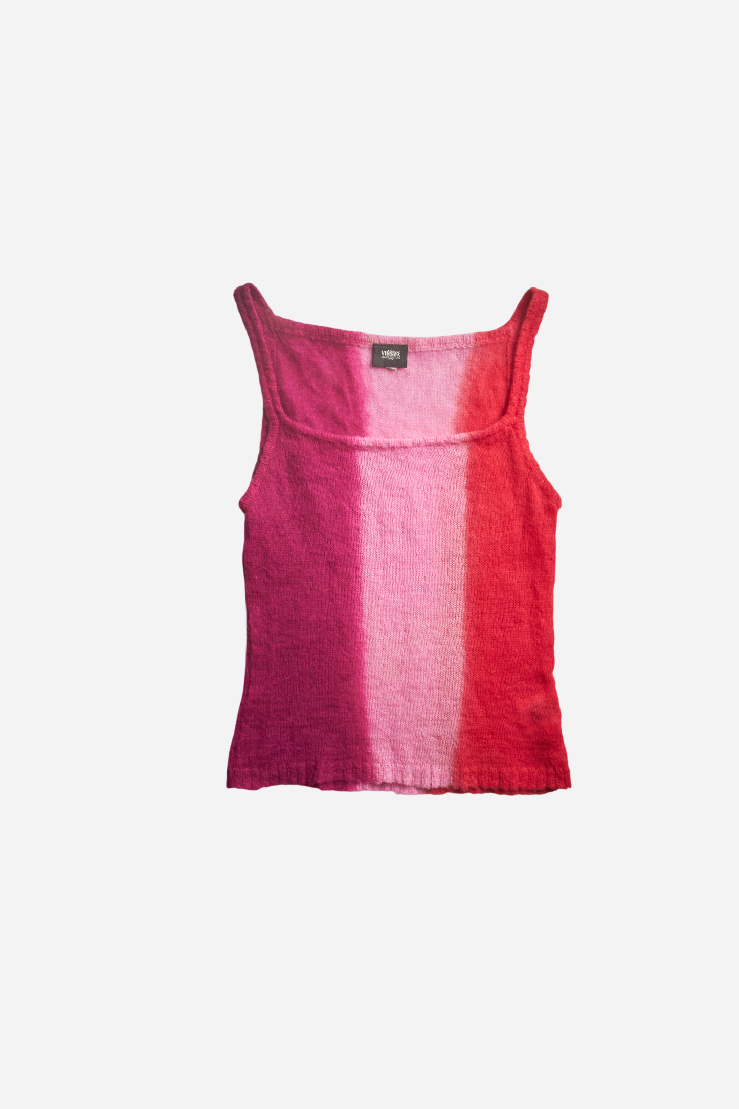 Versace 2000s Pink Mohair Top