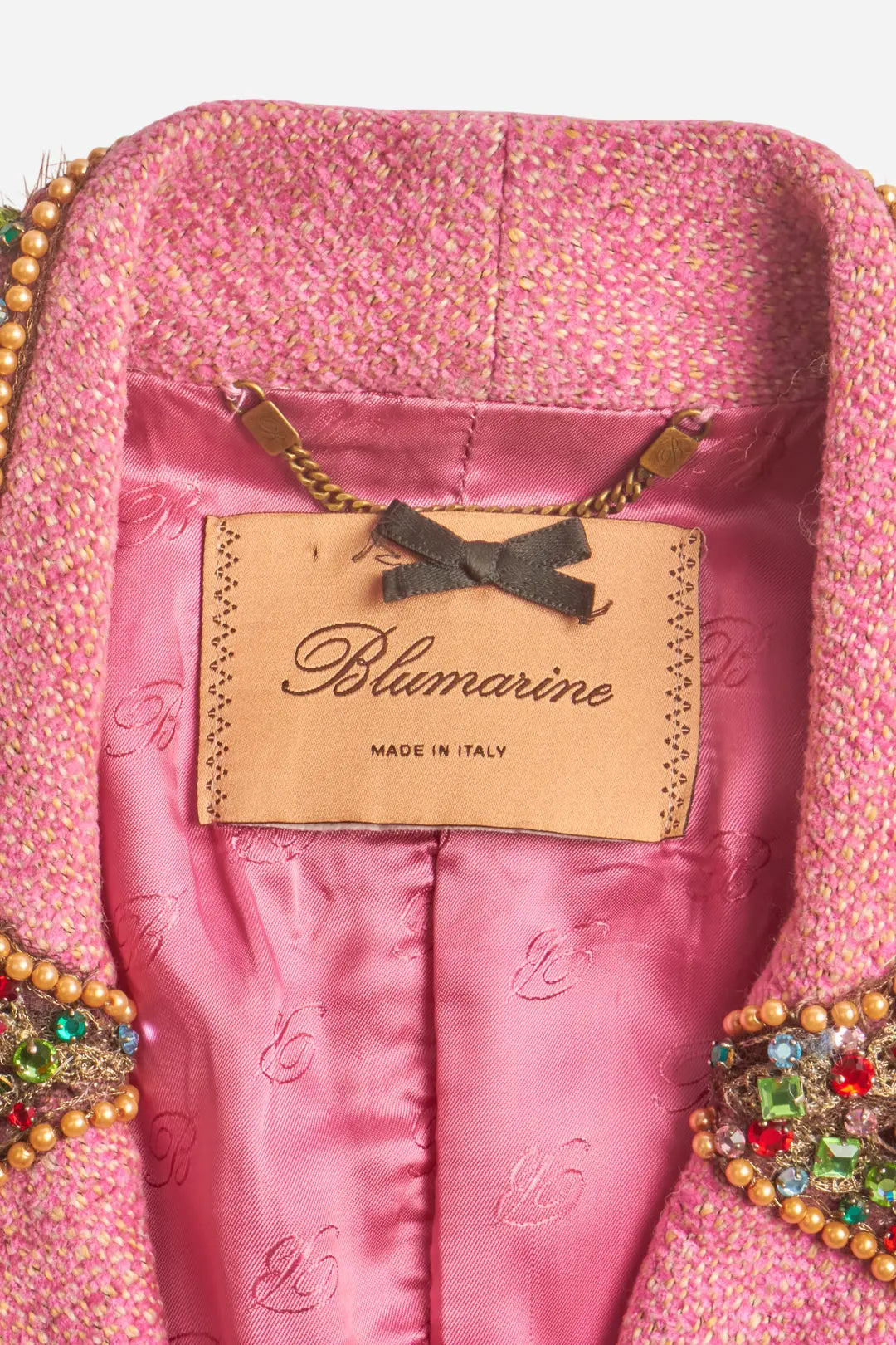 Blumarine Pink Fur Set