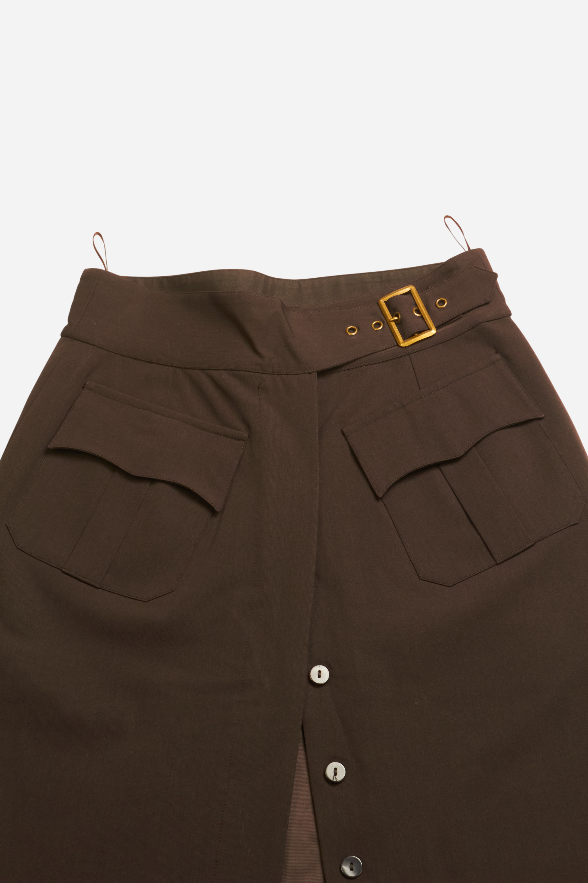 Jean Paul Gaultier Brown Skirt