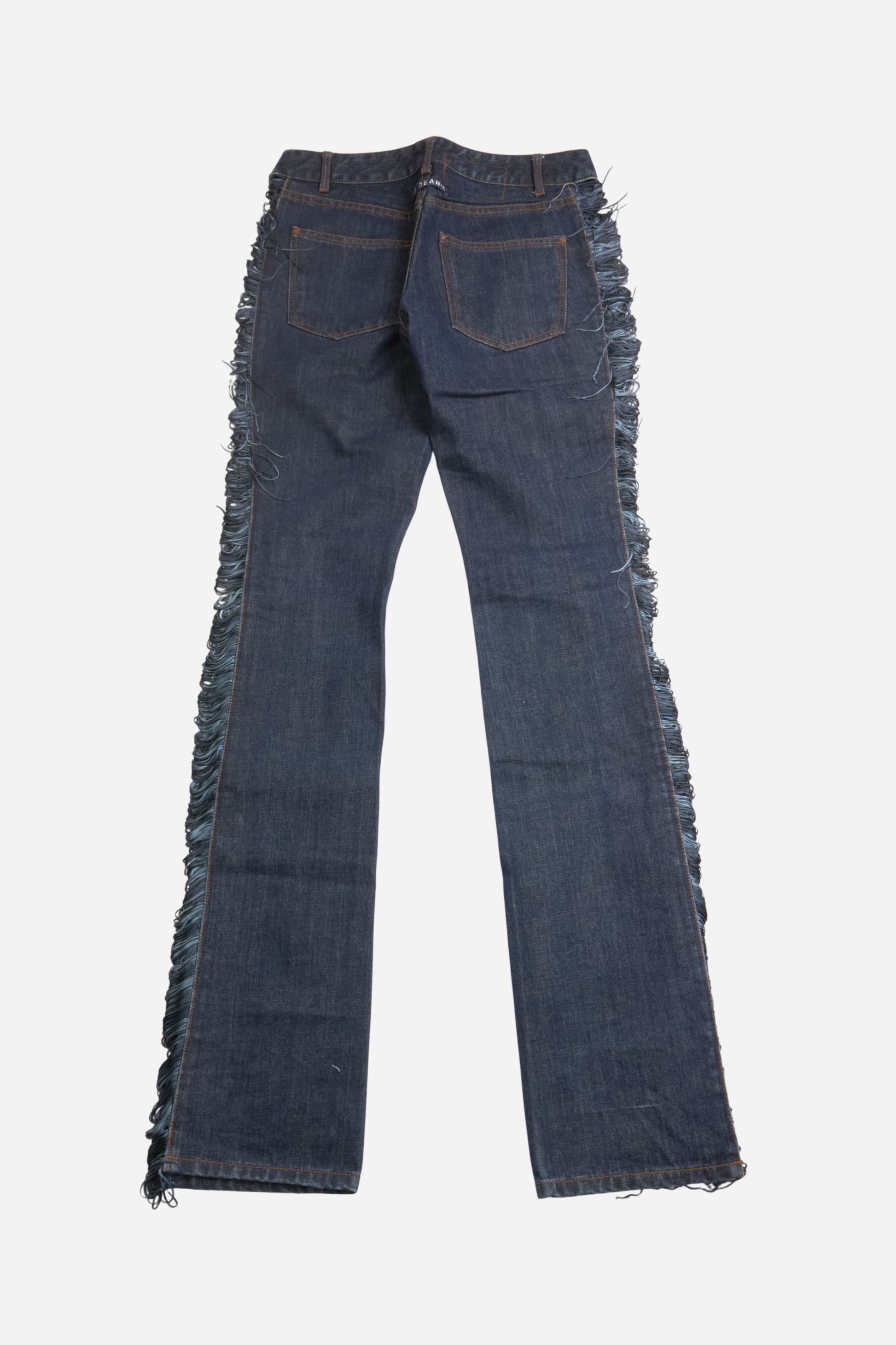 Jean Paul Gaultier Denim Fringe Jeans