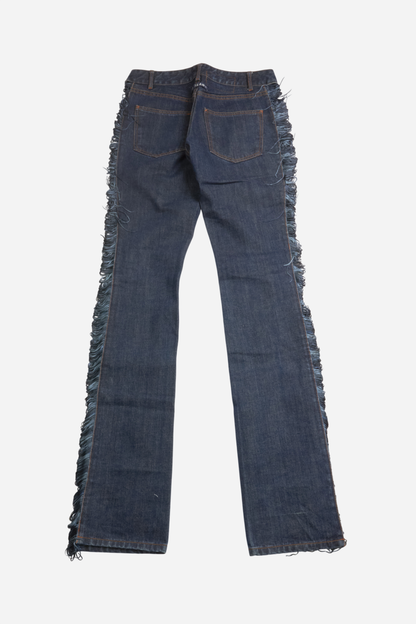Jean Paul Gaultier Denim Fringe Jeans