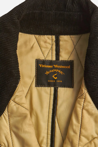 Vivienne Westwood Black Quilted Jacket
