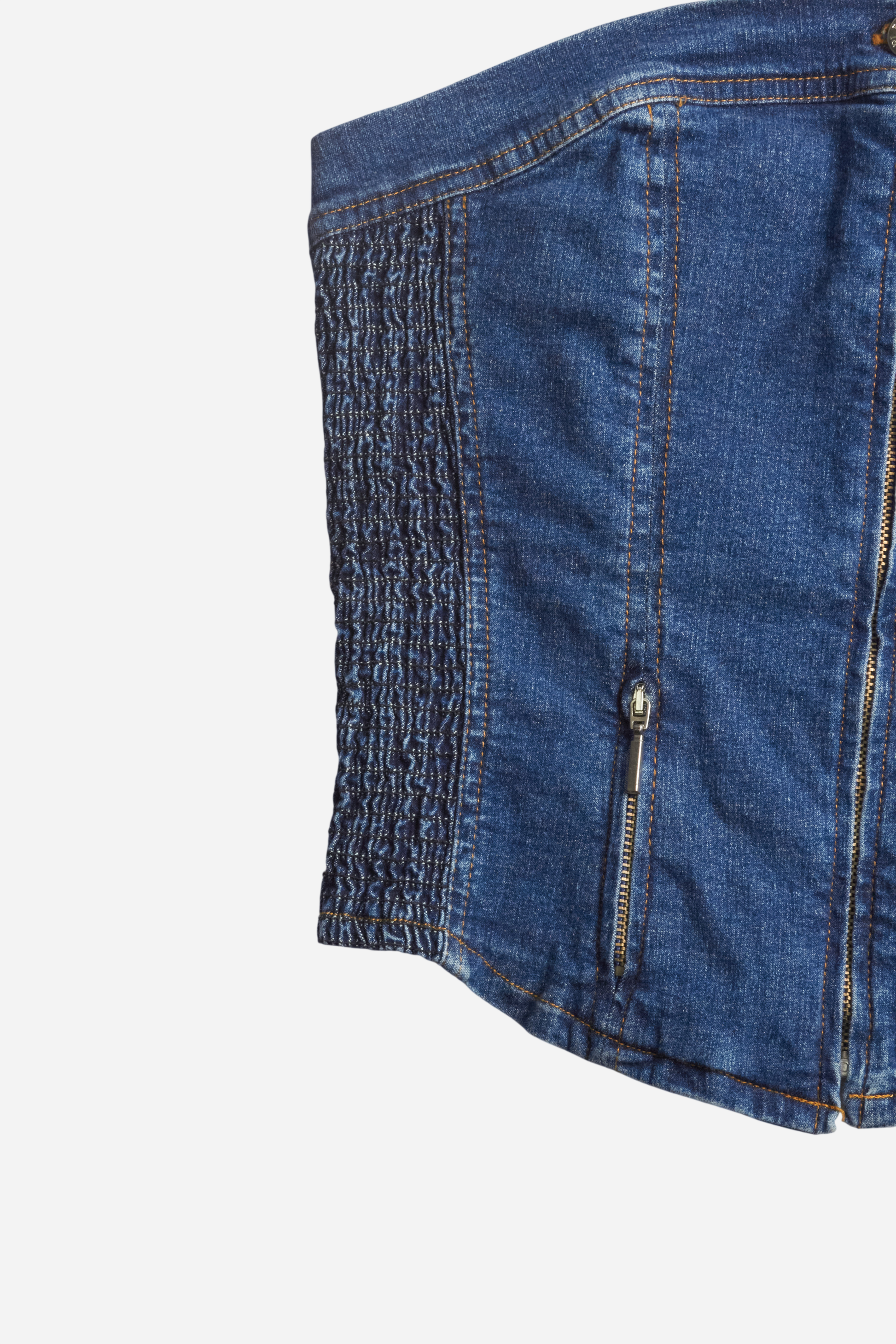 Plein Sud Denim Corset