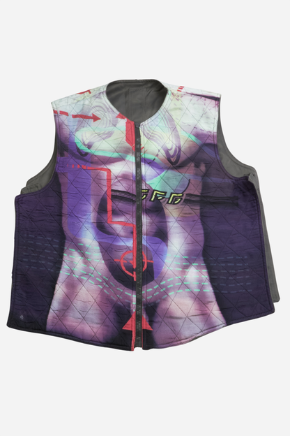 Jean Paul Gaultier 1996 Techno Map Vest