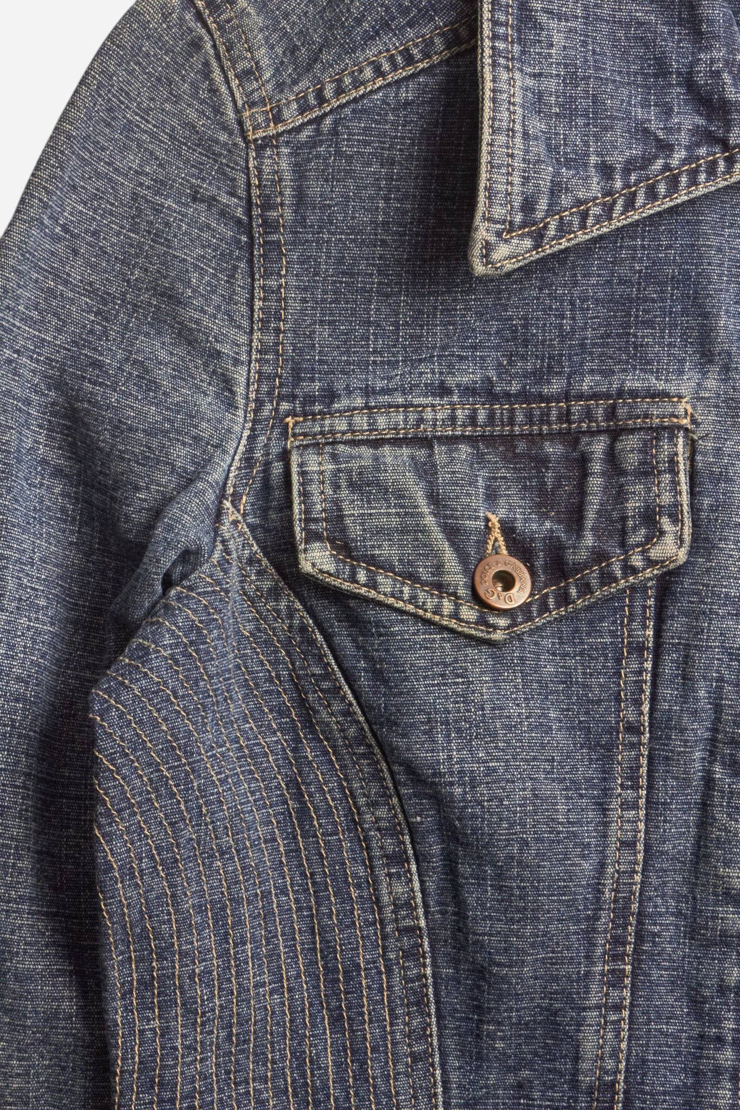 Dolce & Gabbana Blue Denim Jacket