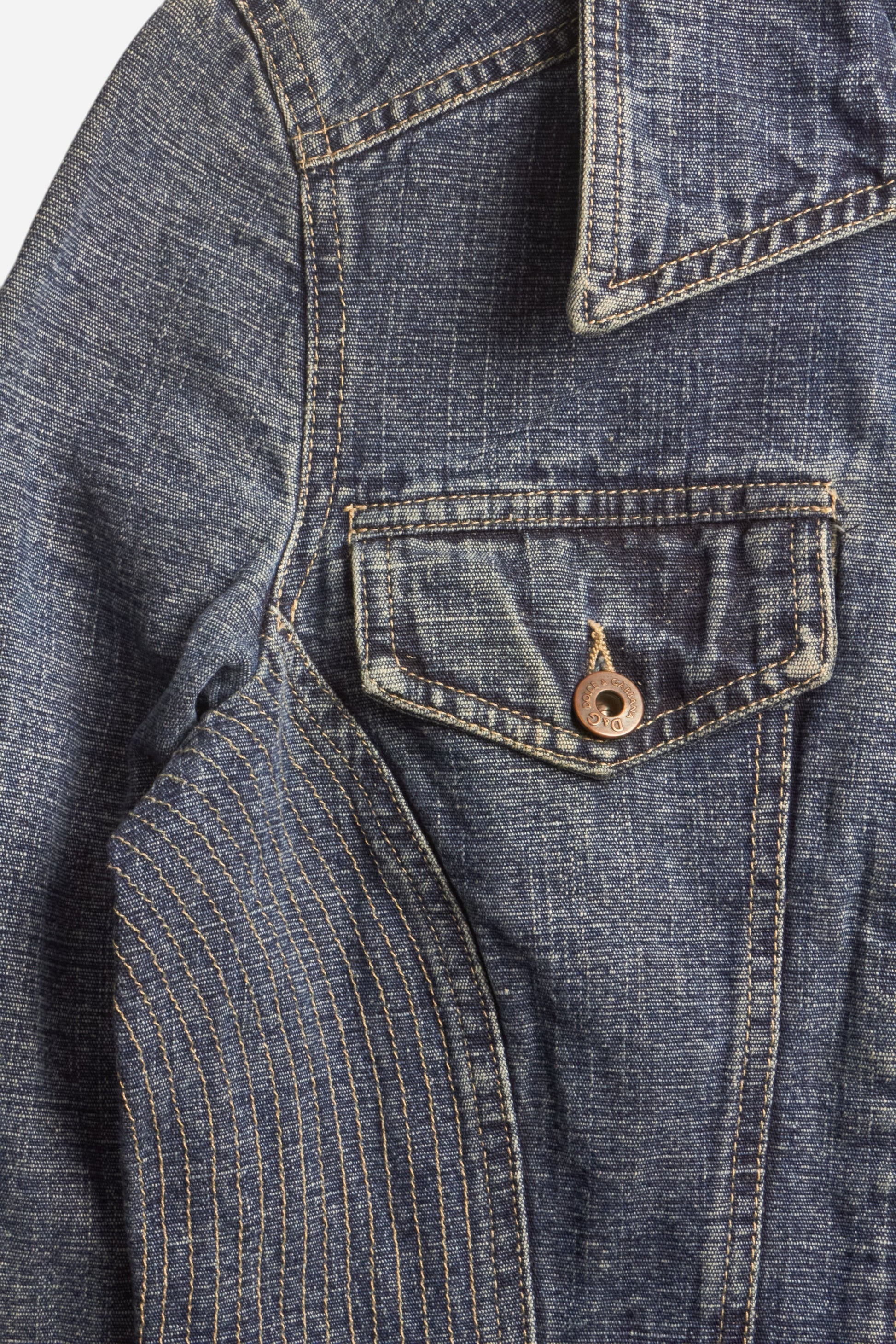 Dolce & Gabbana Blue Denim Jacket