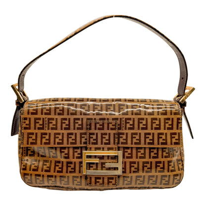 Fendi 90s PVC Zucca Baguette Shoulderbag