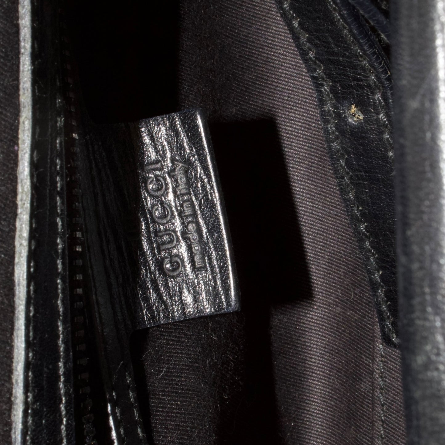 Gucci Top Handle Monogram Handbag