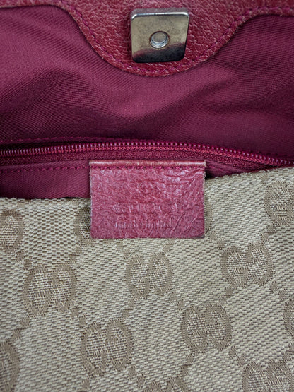 Gucci Beige Monogram Eclipse Bag