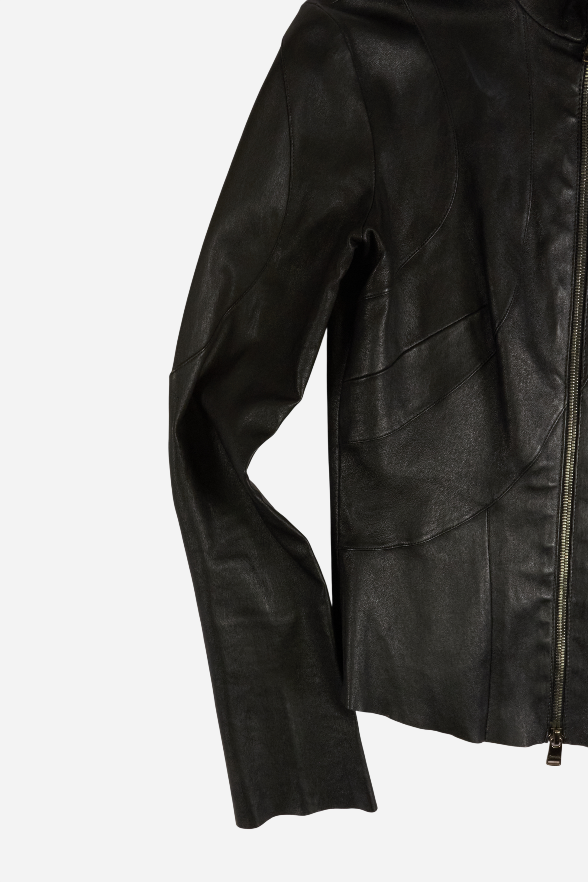 Jitrois Black Leather Jacket