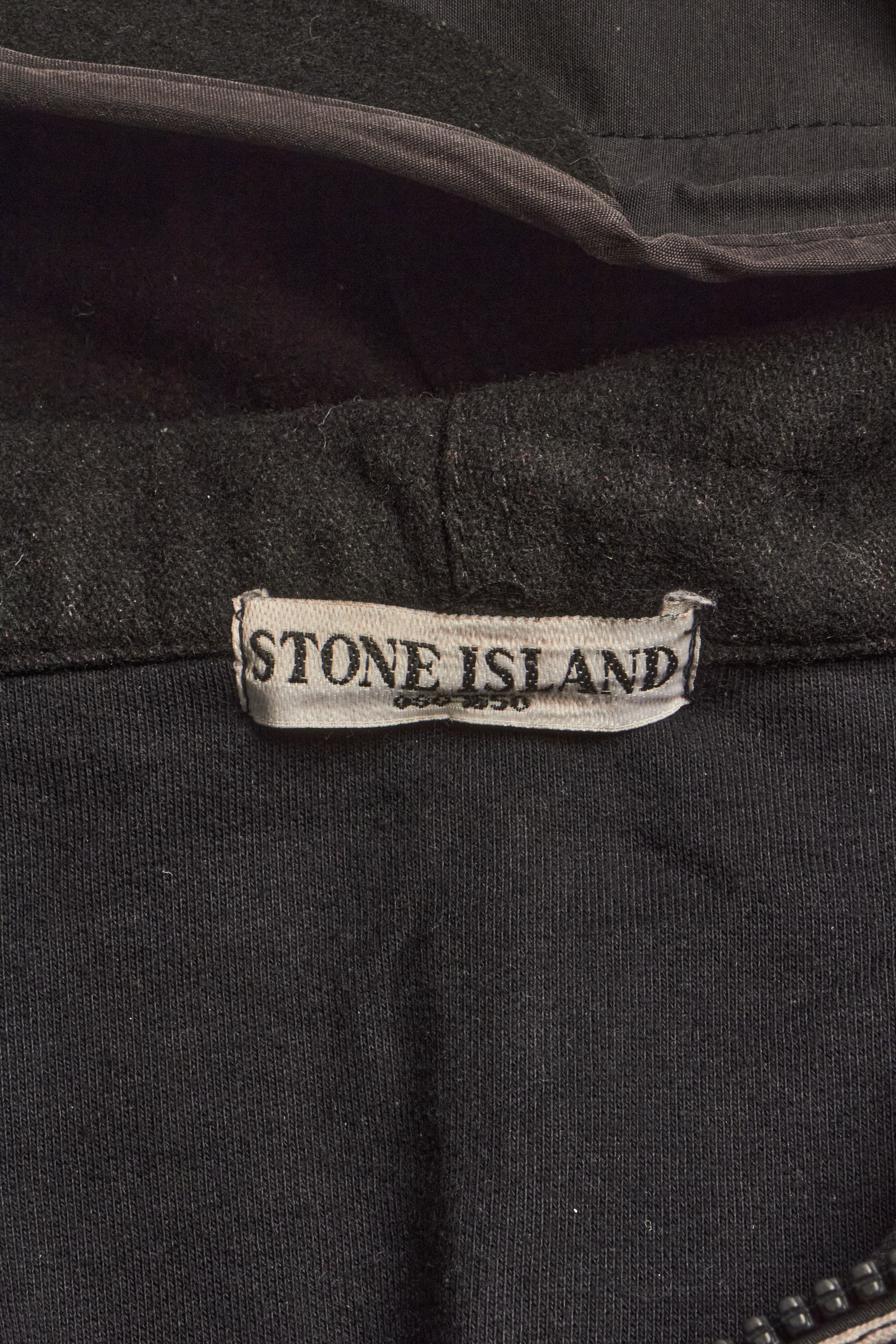 Stone Island A/W03 Black Hooded Jacket