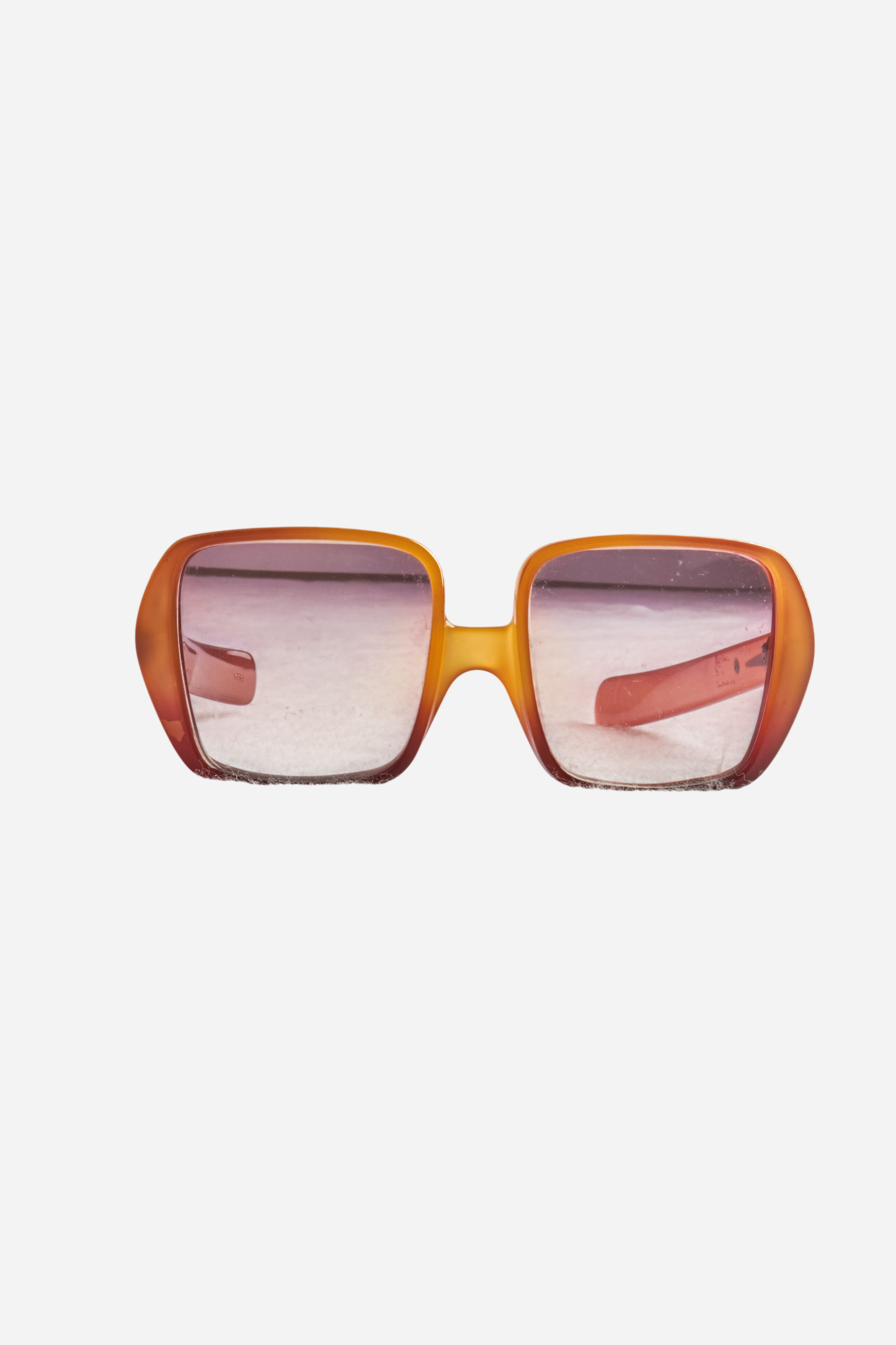 Christian Dior 70s Orange Sunglasses