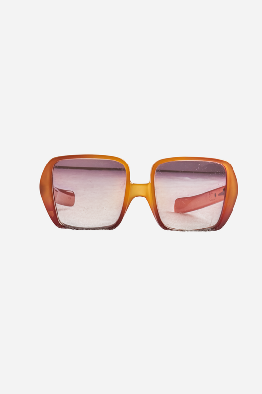 Christian Dior 70s Orange Sunglasses