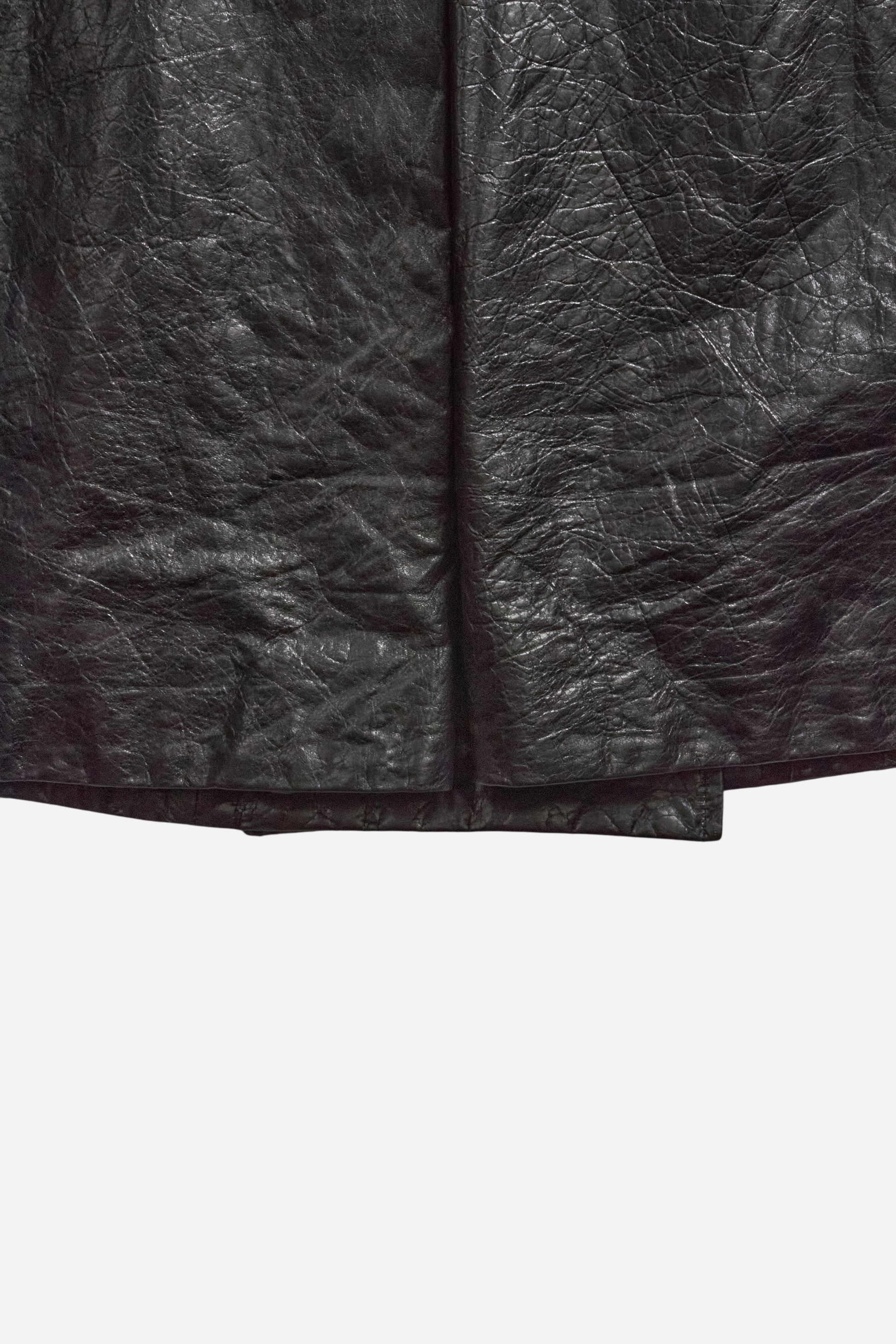 Miu Miu Black Leather Coat