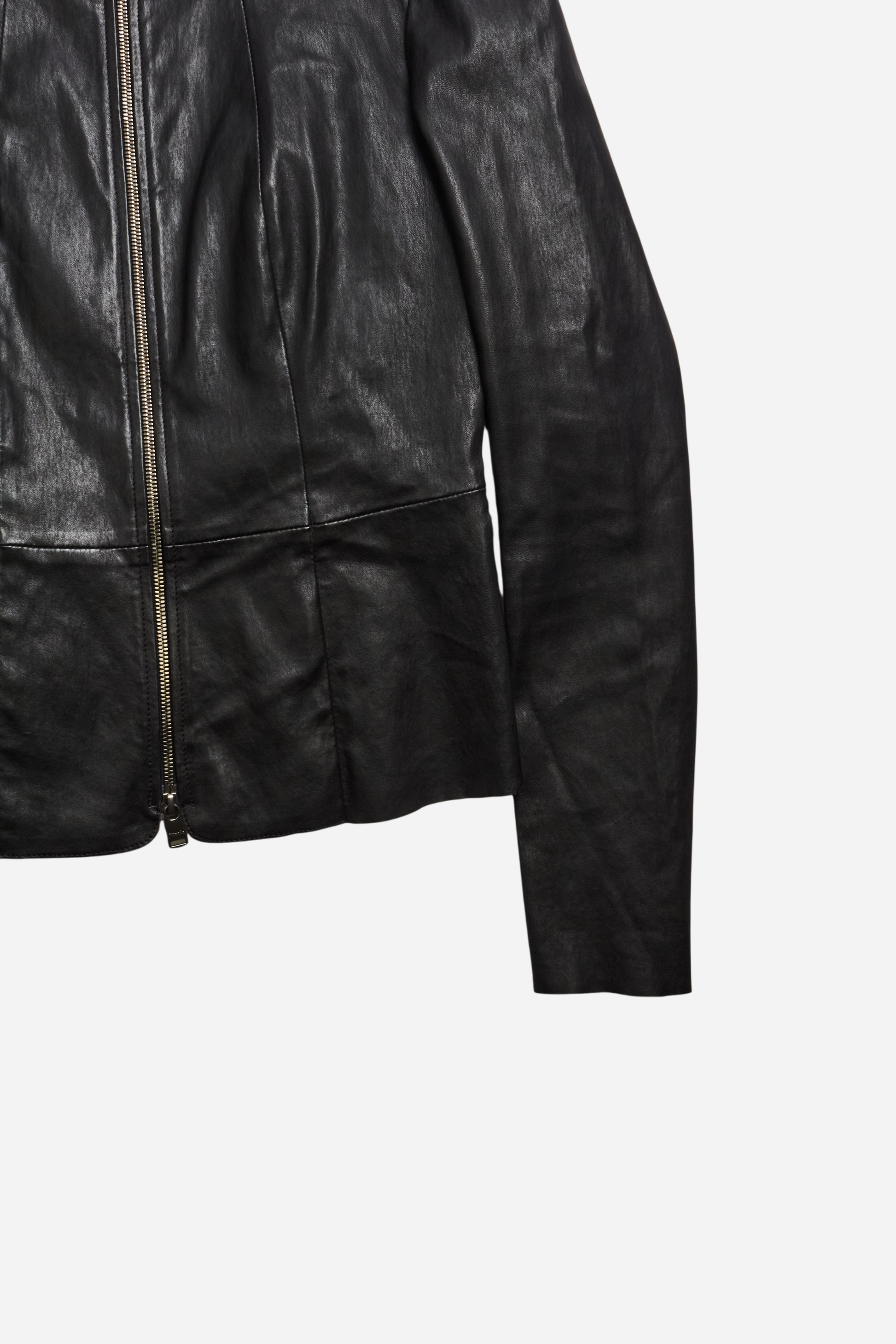 Jitrois Black Leather Jacket