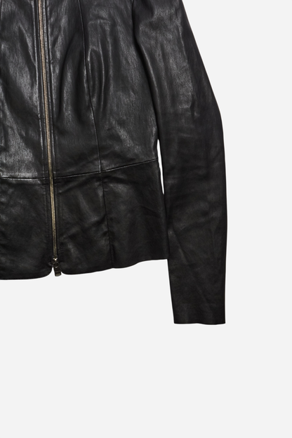 Jitrois Black Leather Jacket