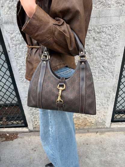 Gucci Black Joy Bardot Hobo Bag