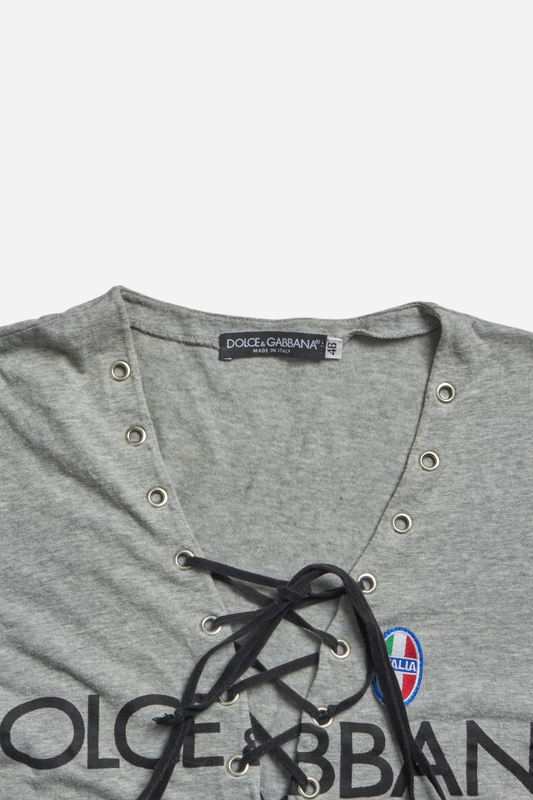 Dolce &amp; Gabbana S/S03 Gray Italia Top