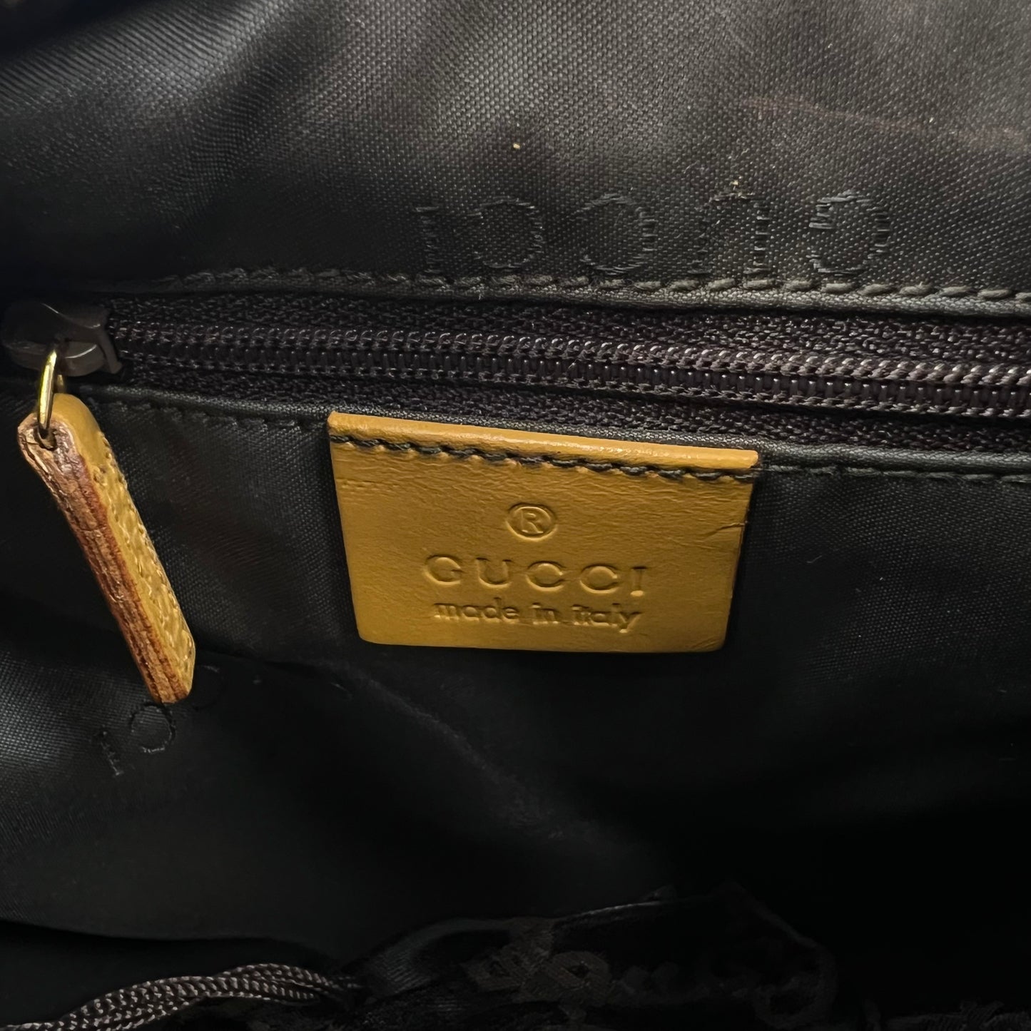 Gucci monogram shoulder bag